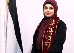 تهنئة لابنة العائلة الاستاذة / سها عبدالله سعيد الجبور ” أم عطا” بمناسبة حصولها على درجة الماجستير